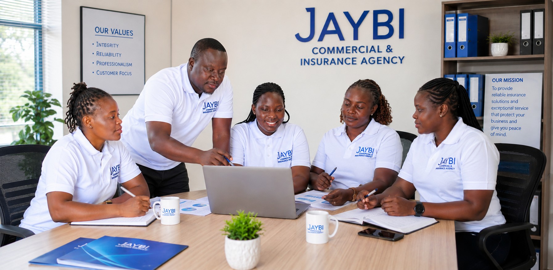 Insurance Advisor Meeting Clients